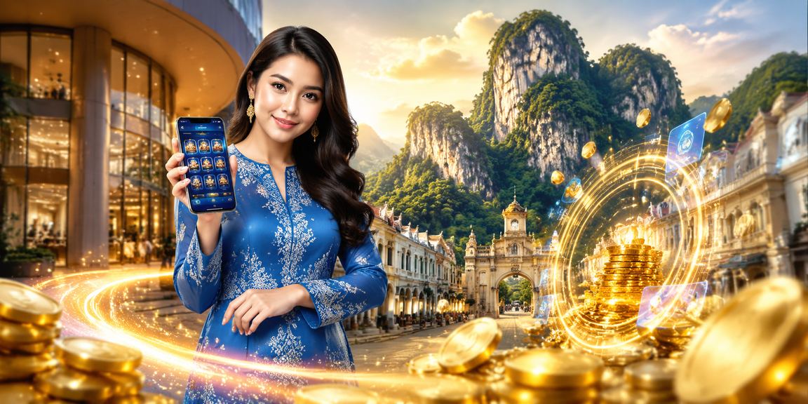 Pengguna wanita dari Ipoh menggunakan aplikasi kasino mudah alih 970 dengan pengalaman slot yang lancar